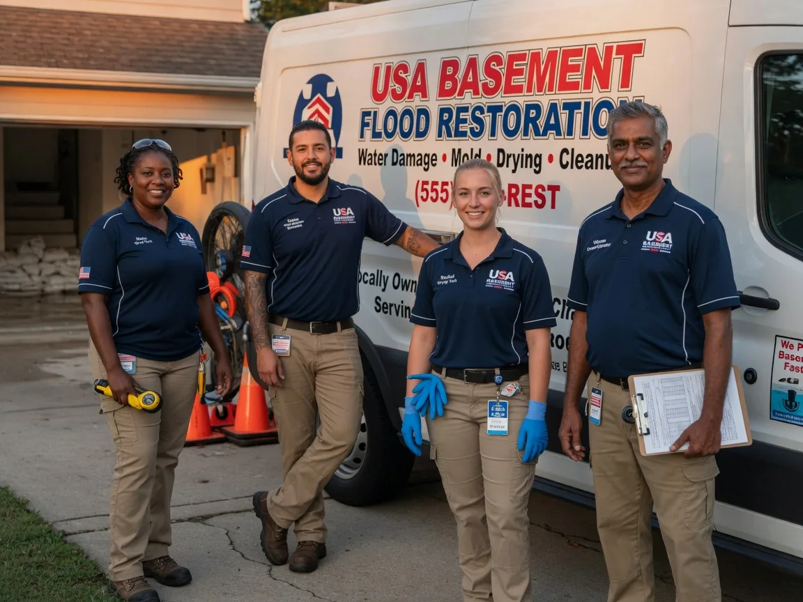 Basement Flood Cleanup company in Lula, MS