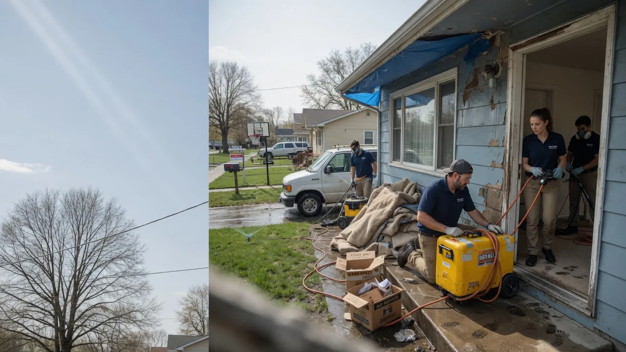 Basement Flood Cleanup in Lula, MS near me